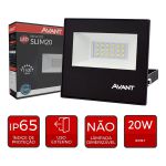 Refletor Led 20W 6500K Branco Frio