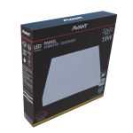 Plafon Painel Led 18w Quadrado Sobrepor 3000k Branco Quente.
