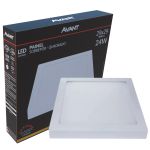 Painel Plafon Led Sobrepor Quadrado 3000k 24w Bivolt Avant