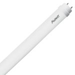 Kit 10 Lâmpadas Led Tubular Vidro T8 18W 120cm 6500K Branco Frio