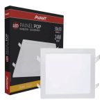 Painel Plafon Led De Embutir Quadrado 3000k 24w Bivolt Avant
