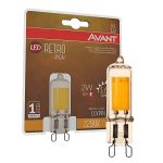Lâmpada Led Luxpin G9 Retrô 2w 2200k Âmbar