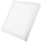 Plafon Led Sobrepor Quadrado 30w 4000k Branco Neutro