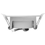 Spot Led Embutir Direcionável Mr16 Redondo 3w 3000k Luz Amarela
