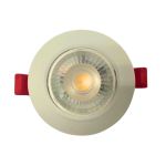 Spot Led Embutir Direcionável Redondo 5w 6500k Branco Frio