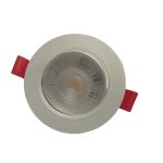 Spot Led Embutir Direcionável Redondo 5w 6500k Branco Frio
