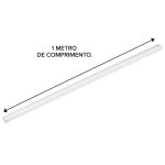 Trilho Eletrificado 1 Metro Branco Bivolt