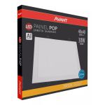Painel Plafon Led Embutir Quadrado 3000k 30w Bivolt Avant