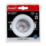 Spot Led Embutir Direcionável Mr16 Redondo 3w 6500k branco