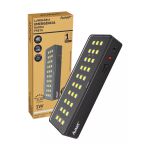 Luminária De Emergência Barra Preta 1w Bivolt