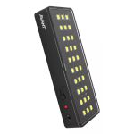 Luminária De Emergência Barra Preta 1w Bivolt
