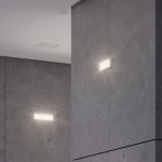 Luminária De Emergência Barra Preta 1w Bivolt