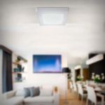 Painel Plafon Sobrepor 6w Quadrado Sobrepor 6500k Bivolt