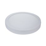 Painel Plafon Led Sobrepor 24w Redondo 3000k Luz Quente