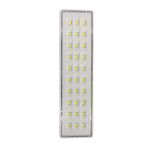 Luminária De Emergência Barra 2w 30 Led Branca 120 Lúmens