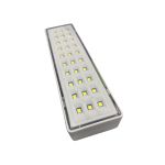Luminária De Emergência Barra 2w 30 Led Branca 120 Lúmens