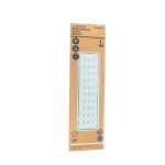 Luminária De Emergência Barra 2w 30 Led Branca 120 Lúmens