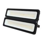 Refletor Holofote Preto Led 100w Facciata 6500k Branco Frio