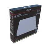 Painel Plafon Led Sobrepor 24w Quadrado 4000k Branco Neutro Bivolt