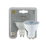 Lâmpada LED Dicróica MR16 8W 2700K Branco Quente GU10