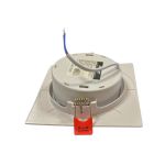 Spot Led Embutir Direcionável Quadrado 7W 3000k Luz Amarela