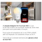 Lâmpada Bulbo Led Neo 10W Dimerizavel 2700-6500K