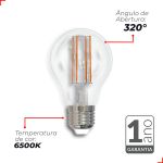 Lamp Rretrô A60 Pera 9W Clear E27 6500K Bivolt Avant
