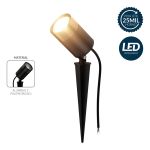Espeto Jardim Led 10W 3000K Biv. Nimus Red Aluminio IP65 Deluxe