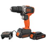 Parafusadeira Furadeira Impacto 3/8 Pol 10mm 20V Max LI-ION 2 Veloc.