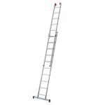 Escada De Alumínio Extensiva 10x2 Degraus Profissional Botafogo Esc0619