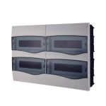 Quadro Centro Distribuição Embutir 48 Disjuntores Din Brum Br48t