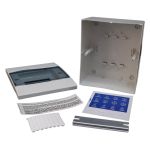 Quadro Centro Distribuição Sobrepor 5 Disjuntores Din Brum Br5st