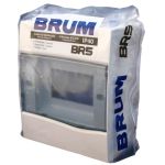 Quadro Centro Distribuição Sobrepor 5 Disjuntores Din Brum Br5st