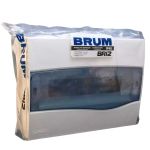Quadro Centro Distribuição Sobrepor 12 Disjuntores Din Brum Br12st