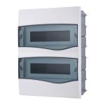 Quadro Centro Distribuição Embutir 24 Disjuntores Din Brum Br24t