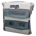 Quadro Centro Distribuição Embutir 24 Disjuntores Din Brum Br24t