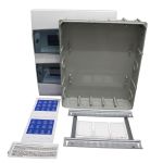 Quadro Centro Distribuição Embutir 24 Disjuntores Din Brum Br24t