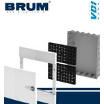 Quadro Caixa de Passagem Embutir PVC VDI 393x322 IP40 Brum