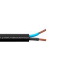 Cabo Fio Flexível PP 2x2,5 mm Preto por Metro