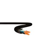 Cabo Fio Flexível PP 3x2,50mm Preto por Metro