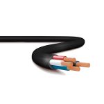Cabo Fio Flexível PP 4x2,5mm Preto por Metro