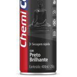 Tinta Spray Uso Geral Chemicolor Preto Brilhante 400ml