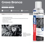 Graxa Branca Spray Lubrificante Chemicolor 300ml 150g