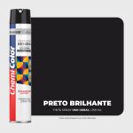 Tinta Spray Chemicolor 250ML Uso Geral Preto Brilhante