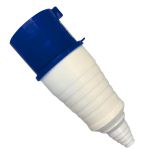 Acoplamento Tomada Industrial 16A 9H 220-240V 3P+T Ip44 Azul