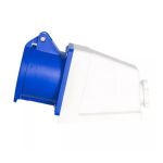 Tomada Industrial Sobrepor 16a 9h 220v 3p+t Ip44 Azul