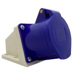Tomada Industrial Sobrepor 32a 9h 220v 3p+t Ip44 Azul