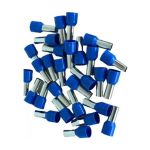 Terminal Ilhós Tubular 16,0mm Azul Valor Unitário