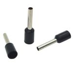 Terminal Ilhós Tubular 1,5 mm Preto Valor Unitário