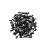 Terminal Ilhós Tubular 1,5 mm Preto Valor Unitário